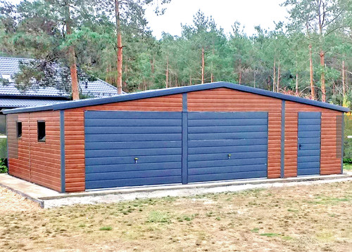 Metal garage 29ft 6in 19ft - garage, x