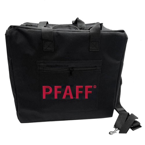 Pfaff black overlocker - black, bag
