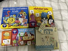 5x Orchard Toys And Etc