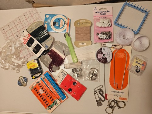 Vintage sewing haberdashery - vintage,