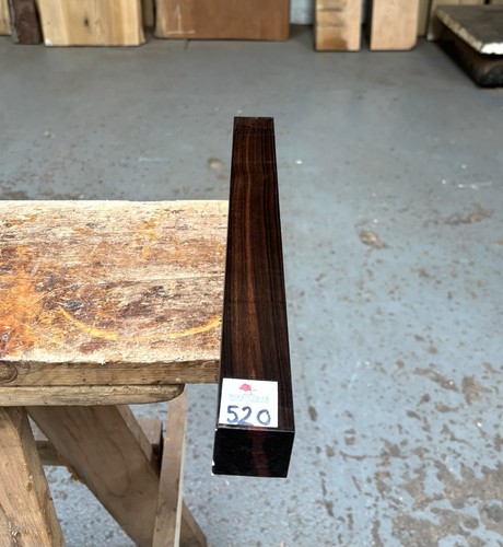 Macassar ebony turning blank - macassar,