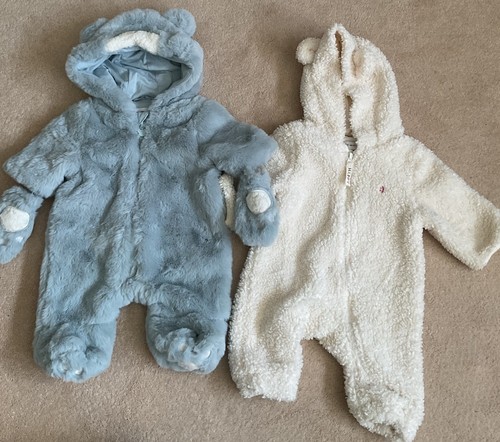 Two beautiful baby snowsuits - beautiful,