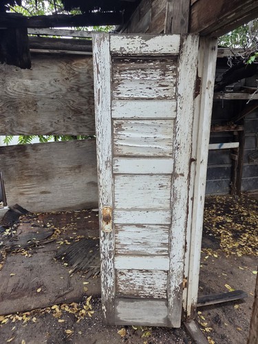 Antique panel interior door - 5,