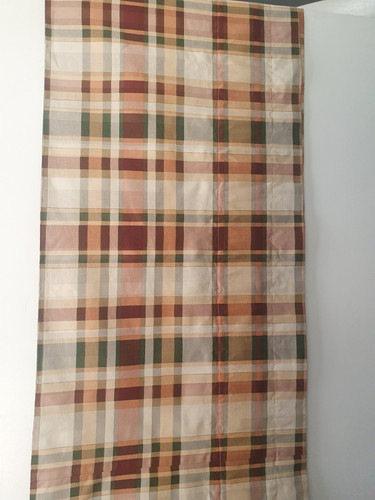 Valance plaid lined 278 16 - lined, x