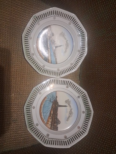 Vintage blackpool souvenir - 2x,