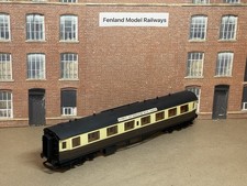 Airfix Modified Em Gauge Great western Centenary Coach Chocolate And Cream