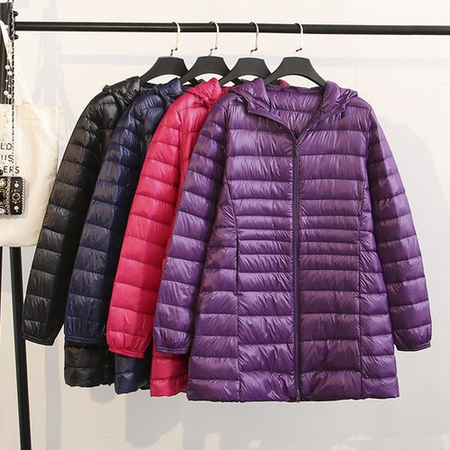 Women down coat duck - coat, 90%