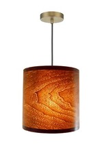 20cm Dark Walnut wood veneer