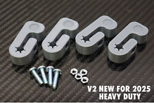 IKEA Detolf Shelf Clips - Add Shelves / Change Shelf Height (4-24 pack) SILVER