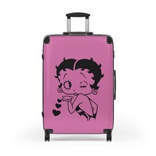BETTY BOOP Pink Suitcase