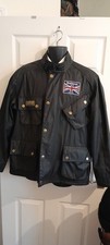 men's Barbour international union jack wax jacket XL EXCELLENT cond RRP £260