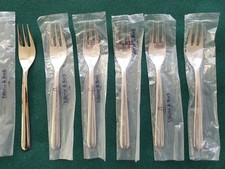 Discontinued Villeroy & Boch Sophia Pastry Fork x 6 Stainless Steel Cutlery