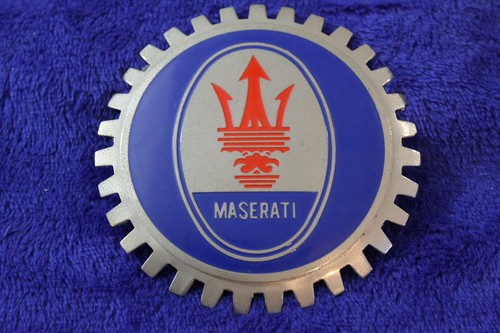 Maserati grille badge - maserati,