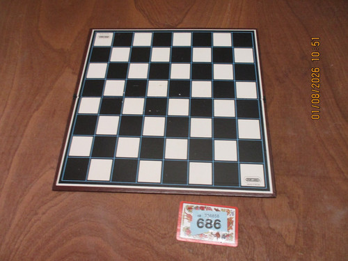 Chess draughts folding board - chess,