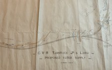 GWR Tavistock Junction and Laira track diagram 1937