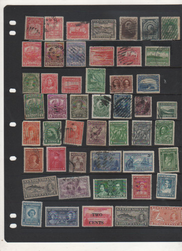 Old stamps from - old,