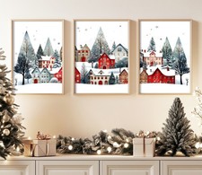 Rustic Vintage Christmas Print