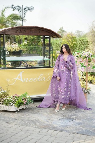 Aneela chikankari lawn - aneela’s,
