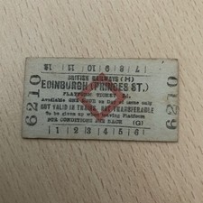 Platform.   TICKET,    (