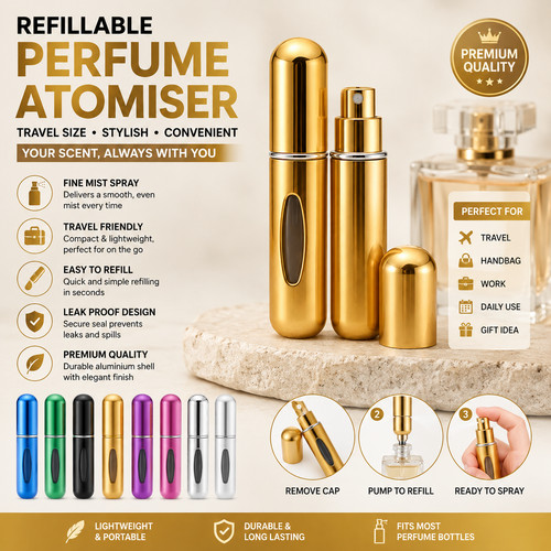Aftershave perfume atomiser - aftershave,