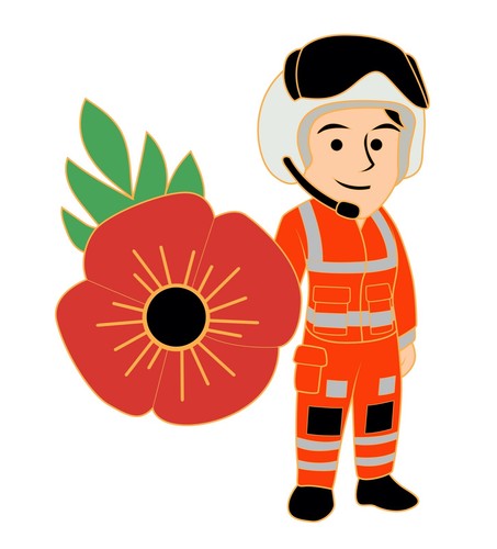 Female air ambulance flower - air,