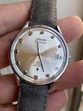 Vintage Felca Skymaster Automatic Mens Watch Fantastic Dial ETA 2783 Steel 37mm