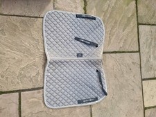 horse Numnah  grey Quilted