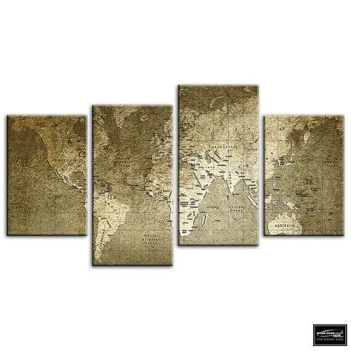World old green black maps - world, green/black