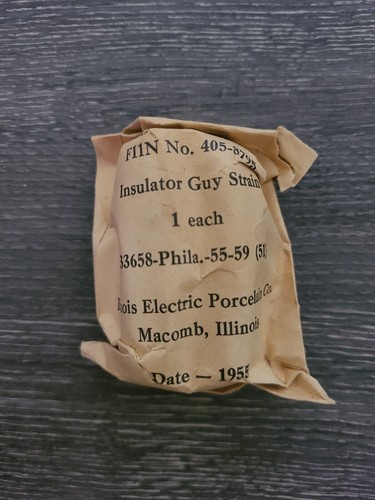 Vintage 1955 insulator guy - 1955,