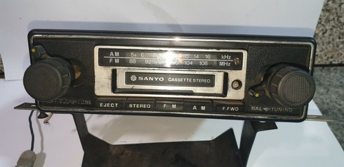 Classic car radio sanyo ft4320 - radio,