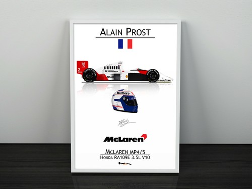Alain prost mclaren mp4 - prost, f1