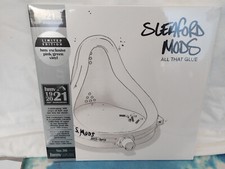 SLEAFORD MODS - ALL THAT GLUE HMV GREEN & PINK VINYL LTD 500 Only LP  BRAND NEW#