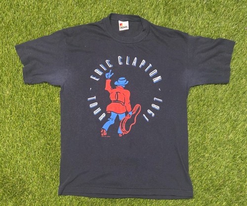 Vintage 1987 eric clapton tour - clapton,