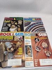 Rock & Gem Magazine - Lot of 4