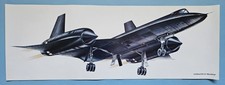 US Recon & EC Aircraft Types Artwork - Multiple Types - Large 81 x 29cm