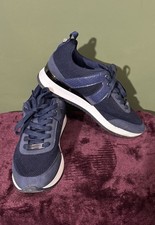 Navy Blue Carvela Trainer 7/40
