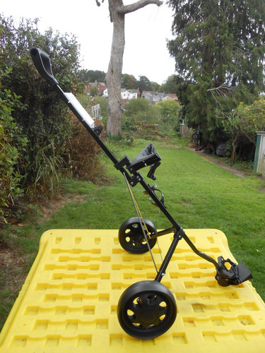 New golf push trolley wheel - push,