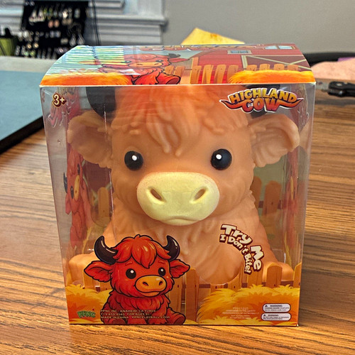 Highland cow squishy toy - cow,