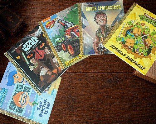 Little golden books lot star - little, 5