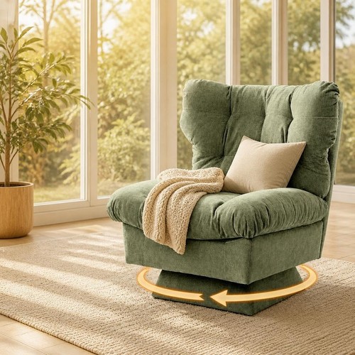 Swivel accent chair - chair, armchair