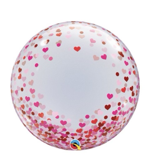 Qualatex love heart deco - qualatex, 24”
