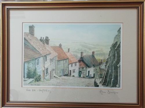 Robin davidson framed signed - robin,