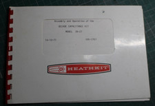 HEATHKIT MANUAL FOR DECADE CAPACITANCE KIT MODEL; IN-27