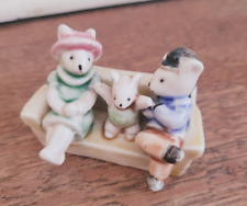 3 Mice On A 6cm Sofa Ornament