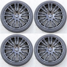 (4)Set 22X9.5 5x108 Black