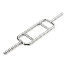 York 1" Solid Tricep Bar Standard Barbell Weight Lifting Bicep Gym Training