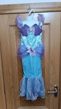 Girls - Disney Ariel fancy dress - Age 9/10