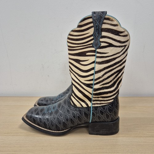 Ariat quickdraw zebra print - quickdraw,