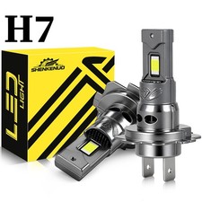 2x H7 Super White Xenon LED