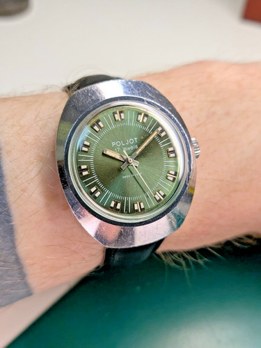 Vintage watch poljot mchz - watch,